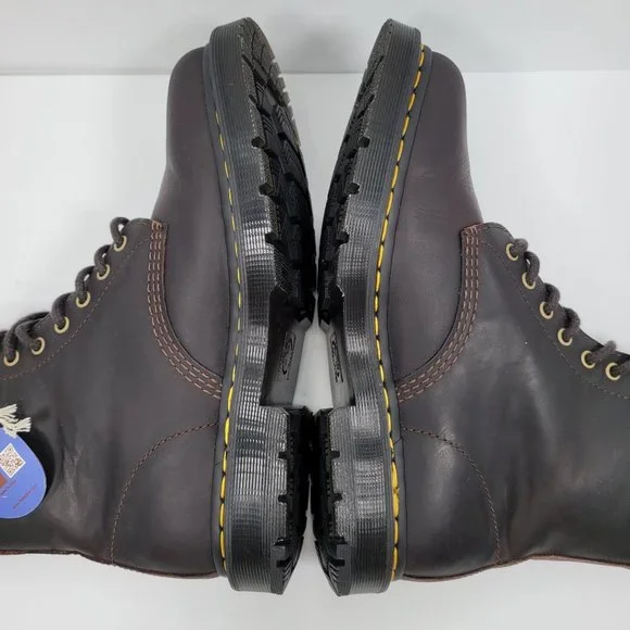 Dr. Martens 1460 Men's Wintergrip Leather Boots Cocoa 24038 US Size 10 NWB - Picture 8 of 12